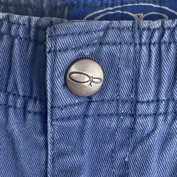 OCEAN PACIFIC OP Mens Blue Stretch Chino Shorts Size L 77952 Vintage - Picture 4 of 11